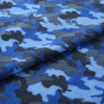 Good Price Custom Soft Camouflage Printed Polar Fleece 100 Polyester Fabric For Sale