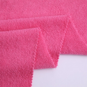 New arrivals 80% bamboo fiber 20% polyester 320 Gsm towel fabric