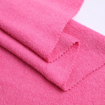 New arrivals 80% bamboo fiber 20% polyester 320 Gsm towel fabric