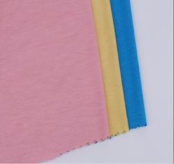 Popular 92% Rayon 8% Spandex Soft Elastic Knitting Single Jersey 4 Way Stretch Fabric for underwear and T-shirts