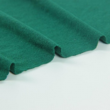 Plain dye solid custom color t shirt fabric supplier single jersey 95 rayon 5 spandex knitted fabric jersey