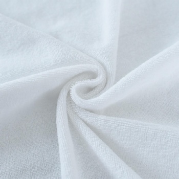 Factory Custom Plain 80 Cotton 20 Polyester 200 GSM Towel Fabric for Bath Towel