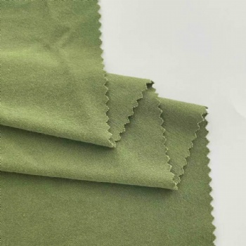 Knit 4 Ways Stretch Jersey Fabric Manufacturer Selling 95 Rayon 5 Spandex Knitted High Stretchable Plain Dyed Sustainable Weft