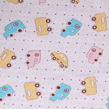 Moisture-Absorbent 40s yarn cartoon knitted printed fabric cotton wool bamboo fiber fabric