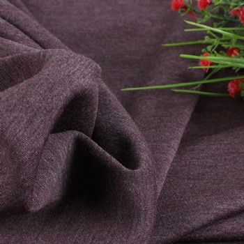 2022 Hot Sell 300gsm Silk Cashmere Single Side Bamboo Acrylic Fiber Knitted Fabric For Thermal Underwear