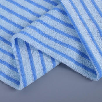 2023 Hot Sell 180gsm 60 Bamboo 40 Polyester Single Side Terry bamboo fiber fabric For Blanket